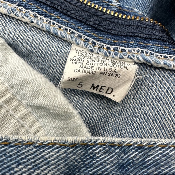 Vintage Lee Denim High Waist Mom Jeans USA Size 5 - Picture 11 of 14
